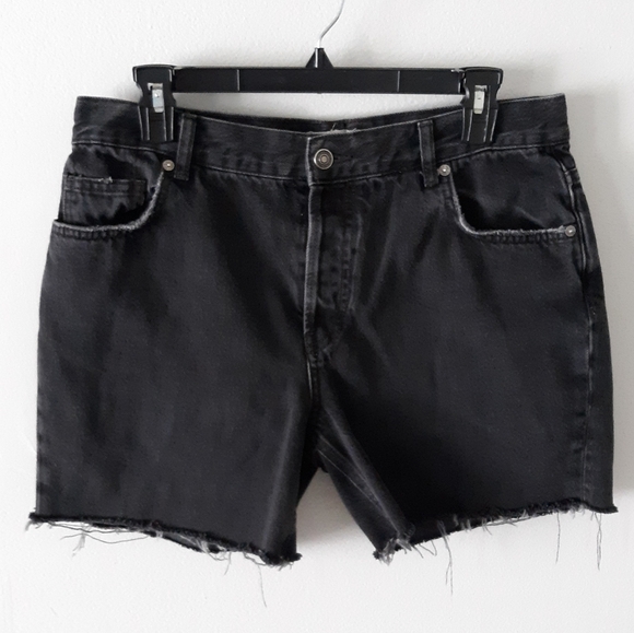 Free People Button Fly Jean Shorts 29 - Picture 1 of 5